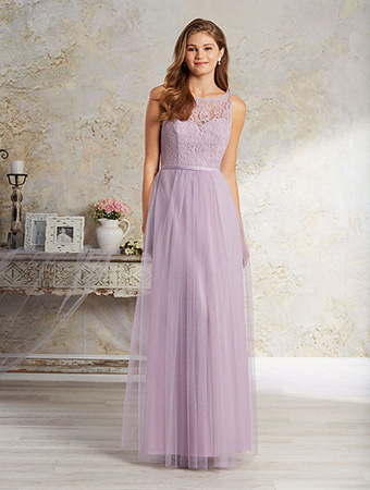 Alfred Angelo Lilac Dusty Size 16 Style 8642L